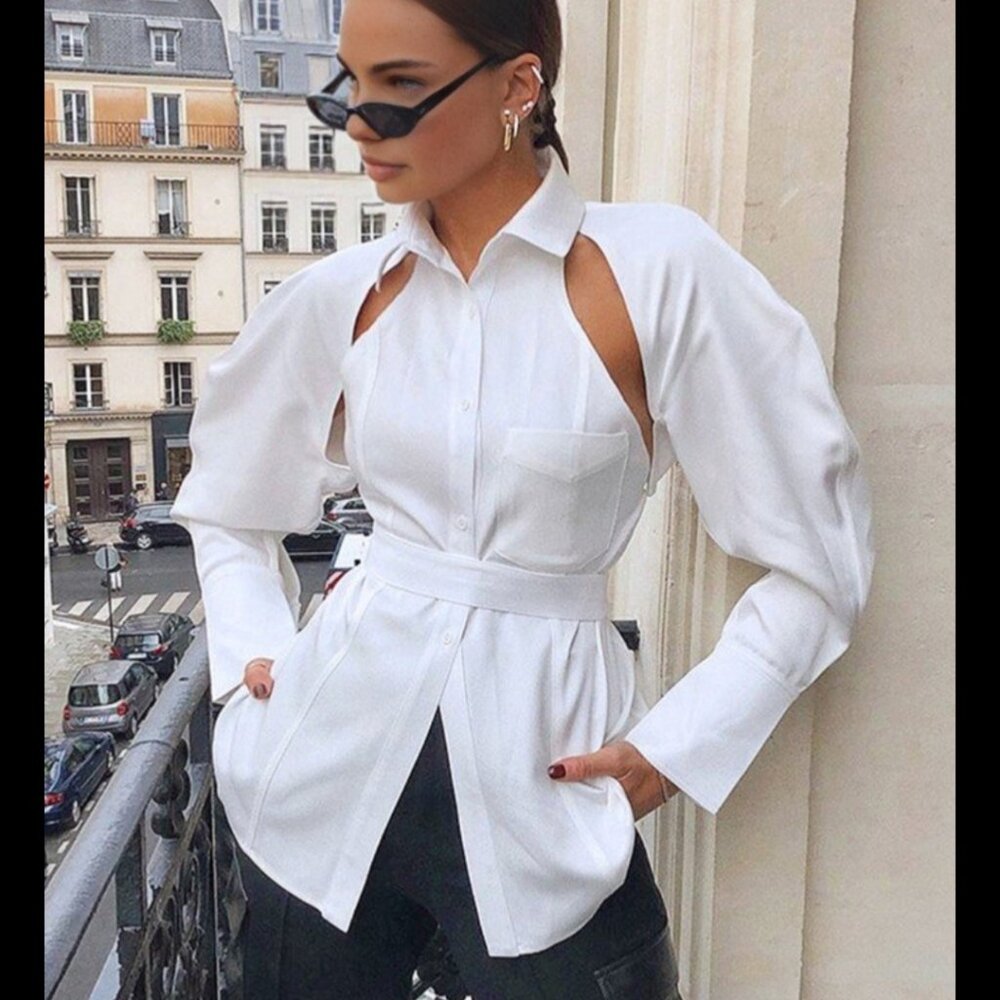White blouse